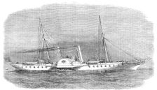 The new imperial steam-yacht, Taliah, built for the Sultan, 1864. Creator: Smyth