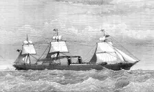 The new Inman steamer City of Richmond, 1874. Creator: Unknown