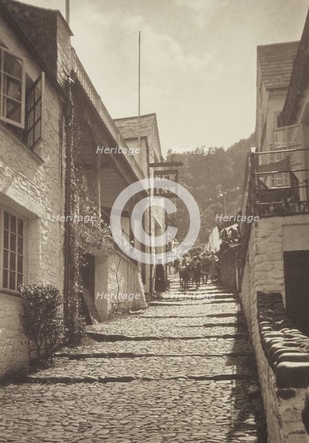 The New Inn, Clovelly. From the album: Photograph album - England, 1920s. Creator: Harry Moult.