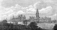 The new Infirmary, Bolton, Lancashire, 1881. Creator: Unknown