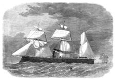 The new iron-clad fleet: Her Majesty’s sloop-of-war Enterprise, 1864. Creator: Smyth