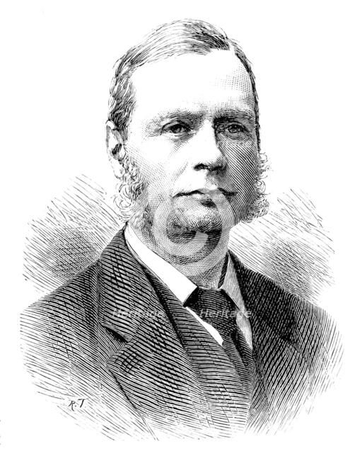 The new judge, Mr. J. C. Lawrance, Q.C., M.P., 1890. Creator: Unknown.