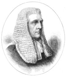 The new judge, Mr. Justice Denman, 1872. Creator: Unknown