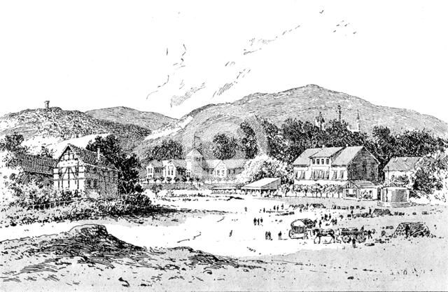 The new Kronthal Mineral Water: the Kronthal Springs, 1898. Creator: Unknown.