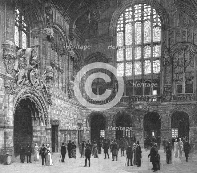 'The New Law Courts at Birmingham, opened by the Prince and Princess of Wales', 1891. Creator: Unknown.