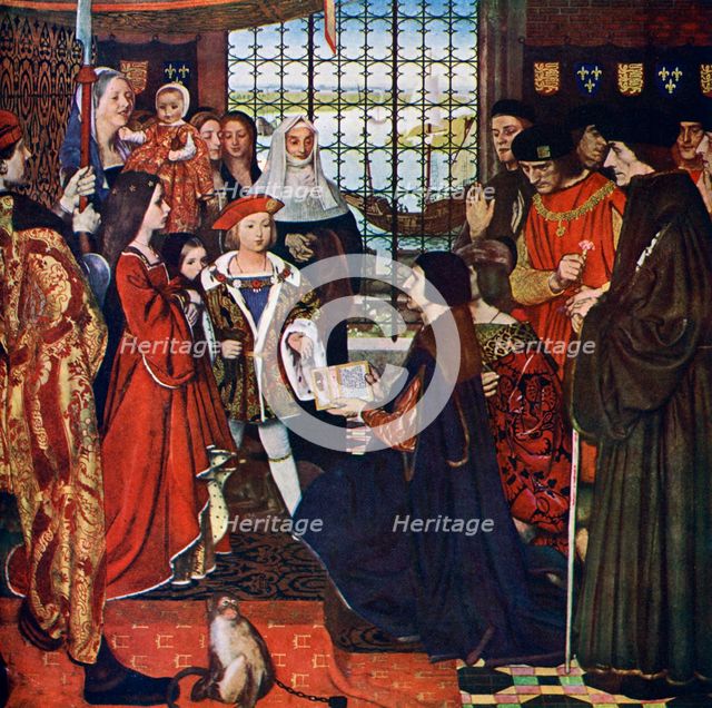 'The New Learning', c1910, (c1900-1920). Artist: Frank Cadogan Cowper