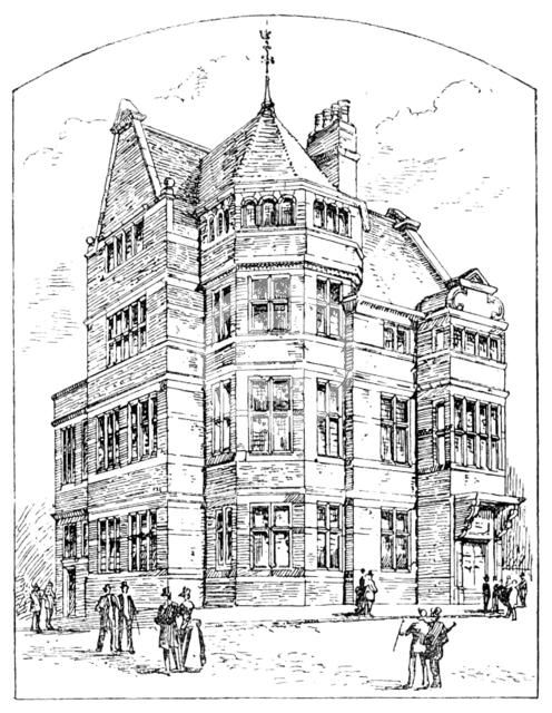 The new Liberal Club, Hampstead, 1890. Creator: Unknown.