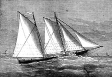 The new life-ship Peronelle, 1873. Creator: Unknown