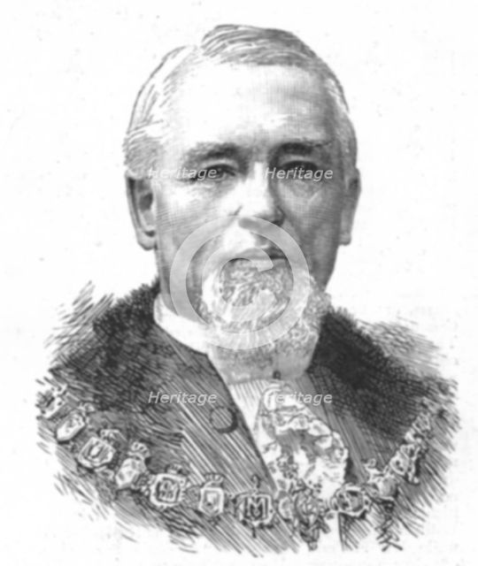 ''The new Lord Mayor and Sheriffs; Mr Alderman E.J. Gray Sheriff of London and Middlesex', 1888. Creator: Unknown.
