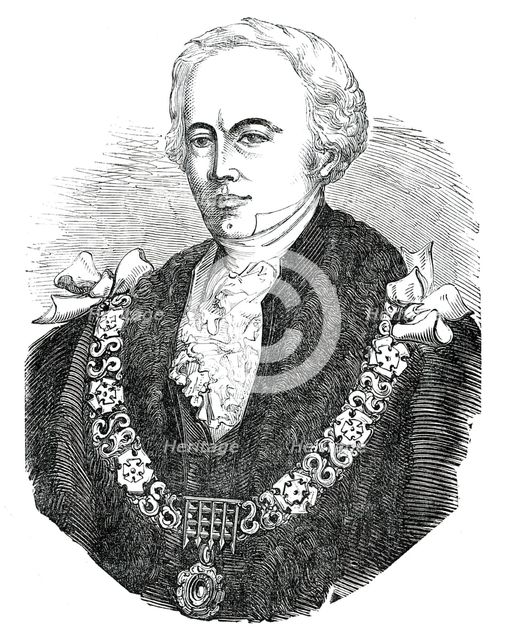 The New Lord Mayor - the Right Hon. John Musgrove, 1850. Creator: Unknown.