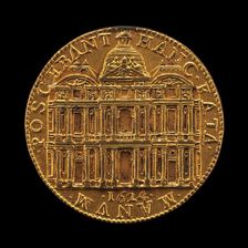 The New Louvre [reverse], 1624. Creator: Pierre Regnier
