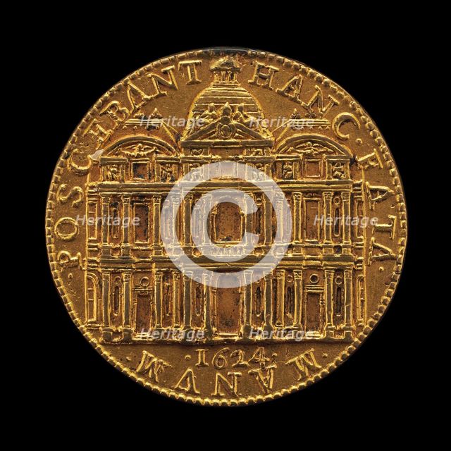 The New Louvre [reverse], 1624. Creator: Pierre Regnier.