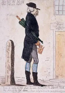 The new man after God's own heart 1791. Artist: Anon