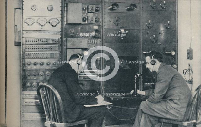 'The New Magic: Sending Pictures by Wireless and the Unescapable Telephone', c1935. Artist: Unknown.