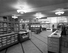 The new men's central tailoring department at the Co-op, Barnsley, South Yorkshire, 1961. Creator: Michael Walters