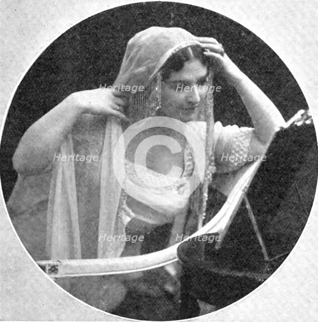 The new Mimi: Mlle. Kousnietzoff in "La Bohème", 1909. Creator: Dover Street Studios.