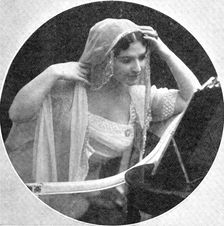 The new Mimi: Mlle. Kousnietzoff in "La Bohème", 1909. Creator: Dover Street Studios