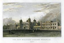 The New Military Academy Woolwich, Kent c1829. Artist: J Rogers