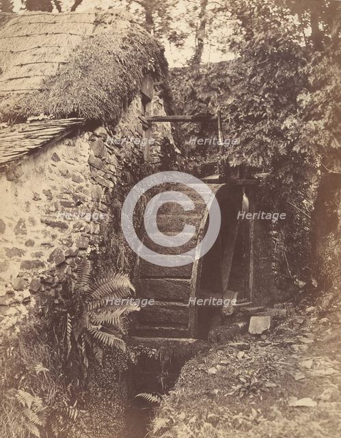 The New Mill, near Lynton, North Devon, 1856. Creator: John Percy.