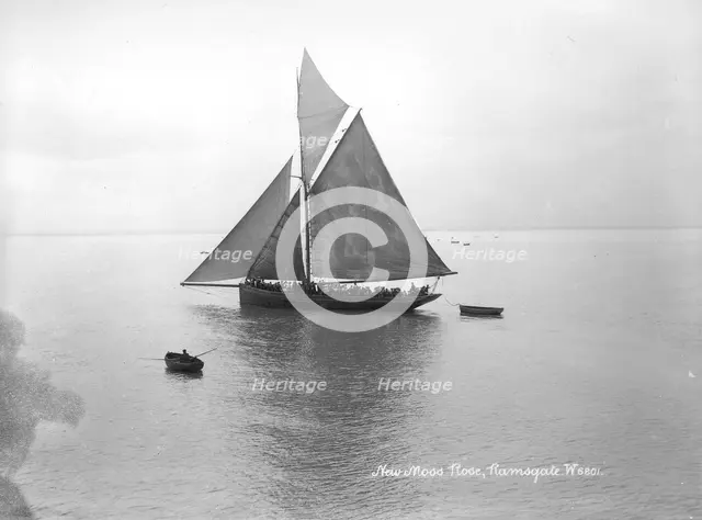 The 'New Moss Rose', off Ramsgate, Kent, 1890-1910. Artist: Unknown
