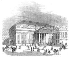 The new National Theatre, Lisbon, 1845. Creator: Unknown