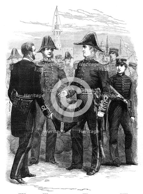 The New Naval Uniforms, 1856.  Creator: Unknown.