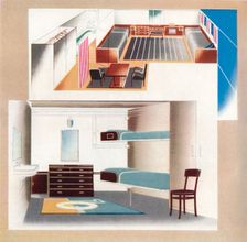 The new Orient Liner contributes toward a new standard of decoration 1935