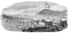The new pier at Aberystwith, 1865. Creator: Unknown