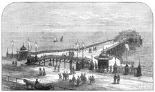 The new pier at Hastings, 1872. Creator: Unknown