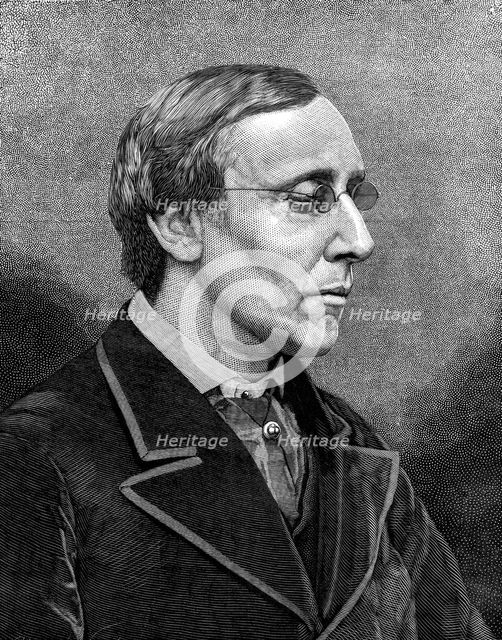 The new Postmaster-General, Professor Fawcett, M.P., 1880. Creator: Unknown.