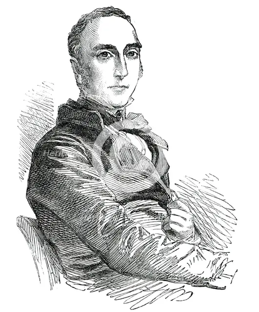 The New President of the Royal Academy - C. L. Eastlake, Esq., 1850. Creator: Unknown.