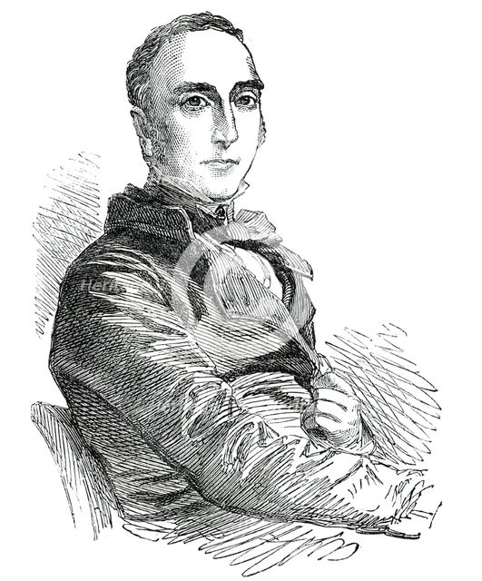 The New President of the Royal Academy - C. L. Eastlake, Esq., 1850. Creator: Unknown.