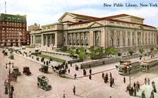 The New Public Library, New York, USA, 1910