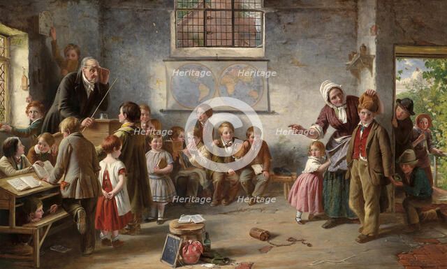 The new pupil, 1854.