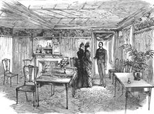 'The new quarters of the Lyric Club, Coventry Street, W. The Bamboo Room 1888. Creator: Unknown