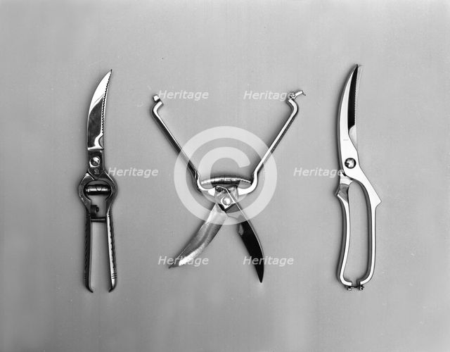 The new range of secateurs and pruners from Champion scissors of Mexborough, South Yorkshire., 1962. Creator: Michael Walters.