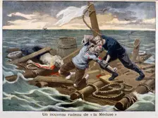 The new Raft of the Medusa 1899. Creator: F Meaulle