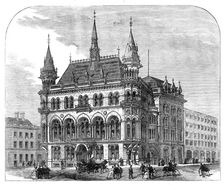 The new Reform Club, Manchester, 1871. Creator: Unknown