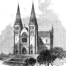 The new Roman Catholic Cathedral at Armagh, 1873. Creator: Unknown