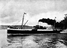 The New Route to Caen: the steam-ship "Calvados", 1895. Creator: George Meisenbach