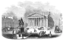 The new Royal Exchange, 1844. Creator: Unknown