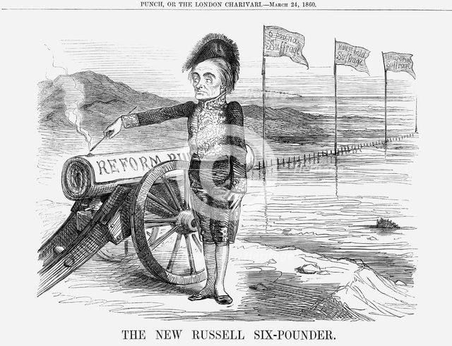 'The New Russell Six-Pounder', 1860.  Creator: Unknown.