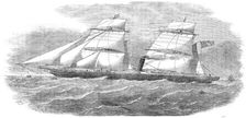 The new Screw Steamer "Barwon", 1854. Creator: Unknown