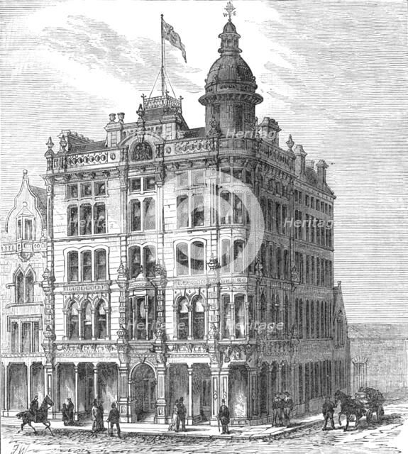 The new Sailors' Home, Dundee, 1881. Creator: Unknown.