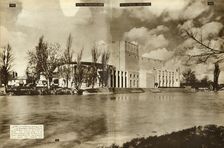 The new Shakespeare Memorial Theatre, Stratford-upon-Avon, Warwickshire, 1932, (1935). Creator: Unknown