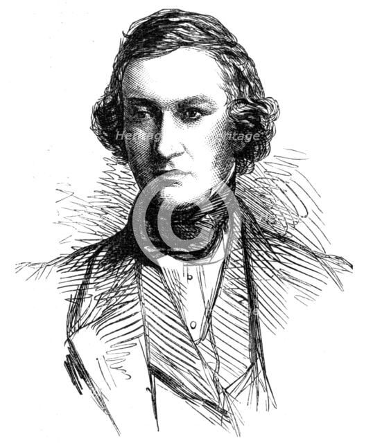 The new Solicitor-General, the Right Hon. Mr. Stuart Wortley, M.P. for Bute, 1857. Creator: Unknown.