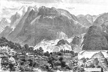 'The New Swiss Railway Ascending Monte Generoso 1890. Creator: Unknown