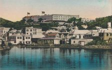 The New St. George Hotel, St. Georges, Bermuda early 20th century. Creator: Unknown