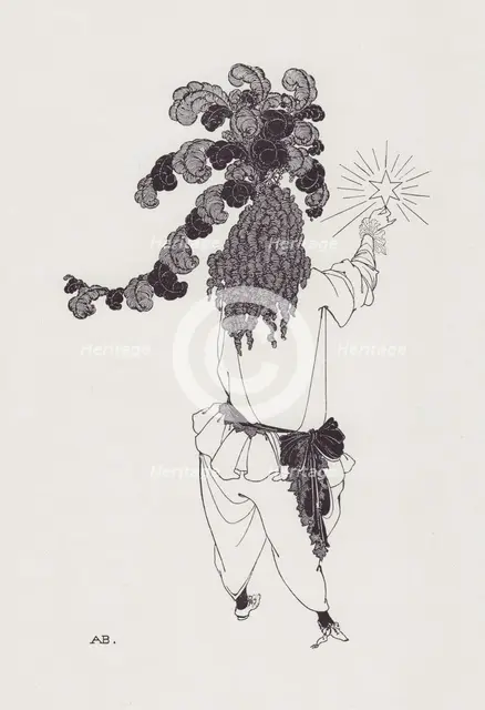 The New Star, 1895-1896. Creator: Aubrey Beardsley.