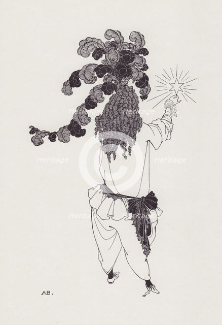 The New Star, 1895-1896. Creator: Aubrey Beardsley.